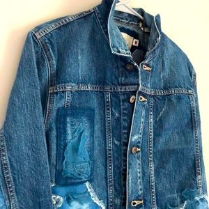 NWT Levi’s Japanese denim trucker jacket